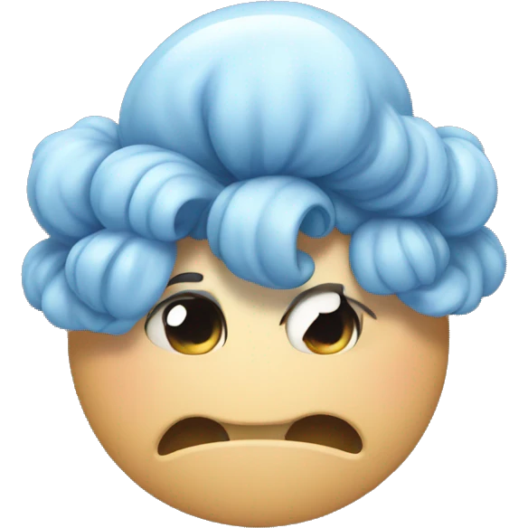big fart with bows around it emoji