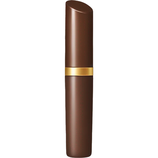brown lipgloss emoji