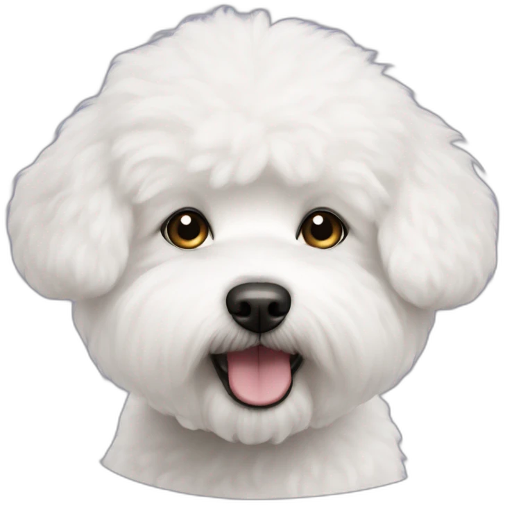 Bichon frise emoji