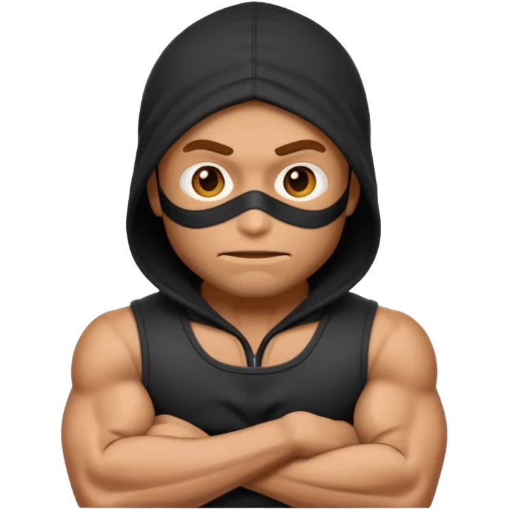 A theif robber emoji,Stripped emoji