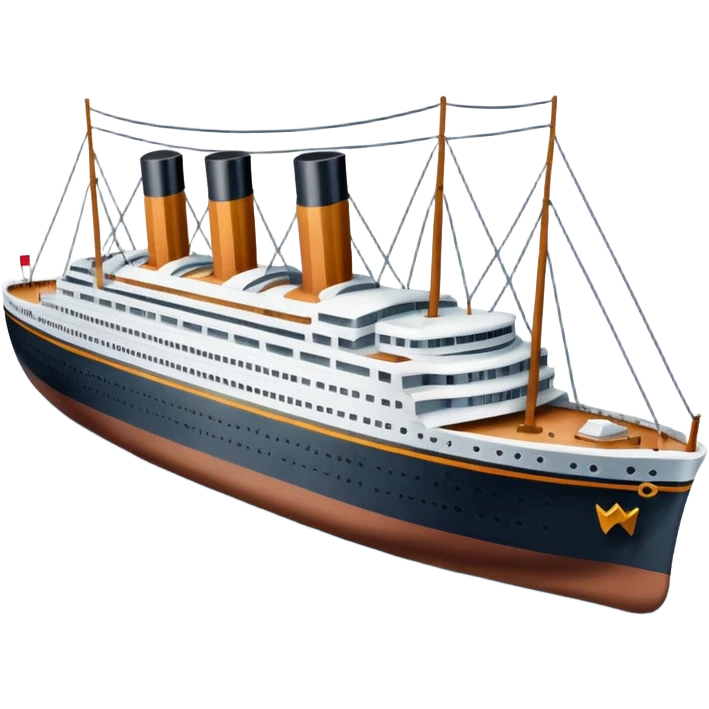 Make the Titanic emoji