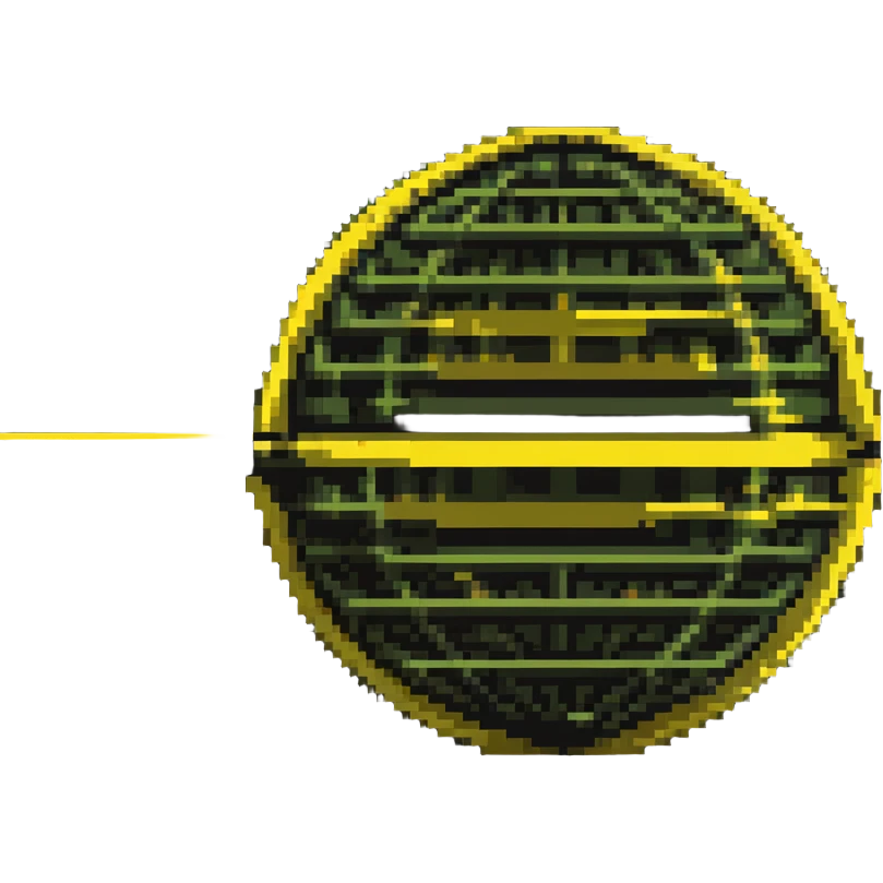 yellow orb with motion lines, 32x32 pixel art game speed power-up emoji