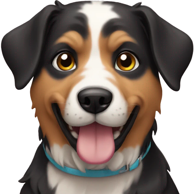 Dog party emoji