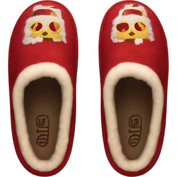 UGG’s Tasman slippers red  emoji