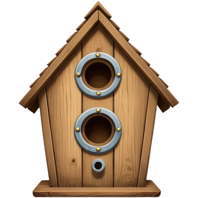 Birdhouse emoji