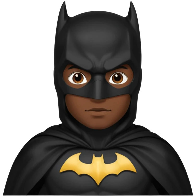 Me as bat man emoji