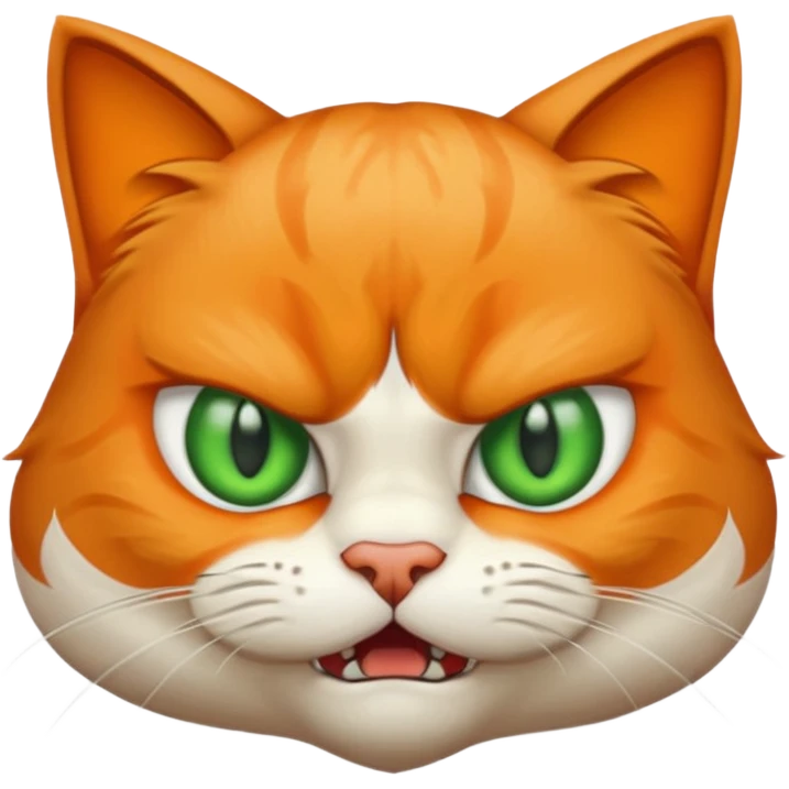 anfry cat face emoji