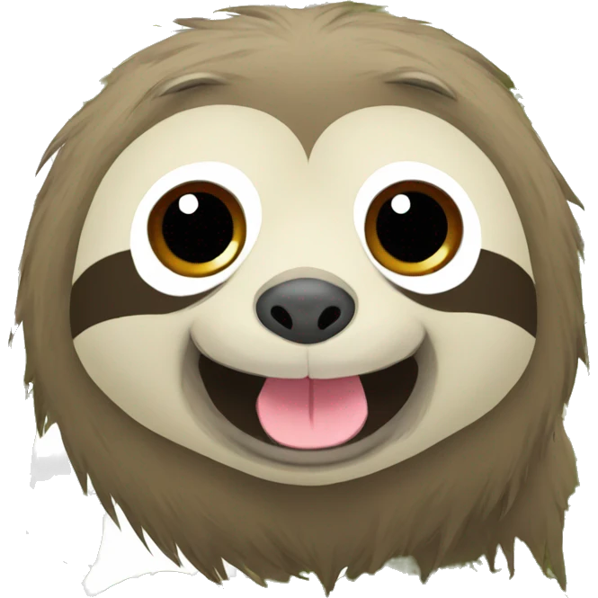sloth der winkt emoji