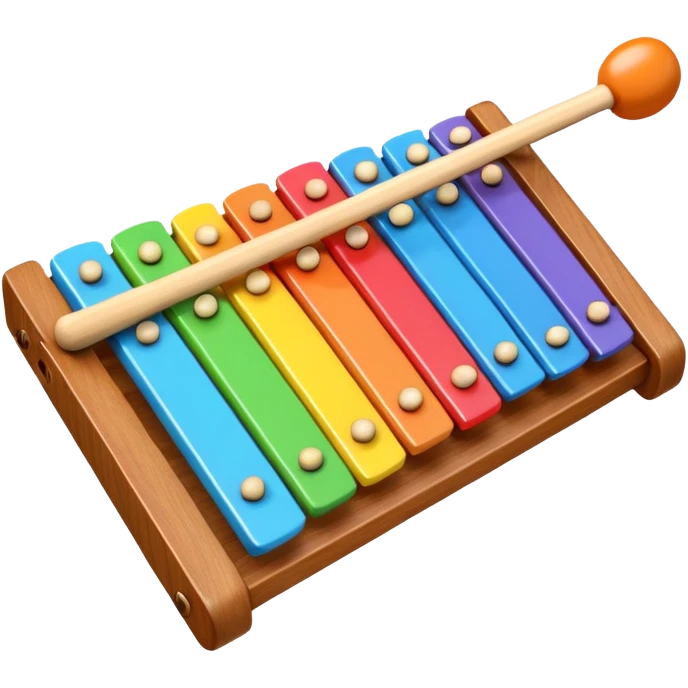 Xylophone 3D emoji emoji