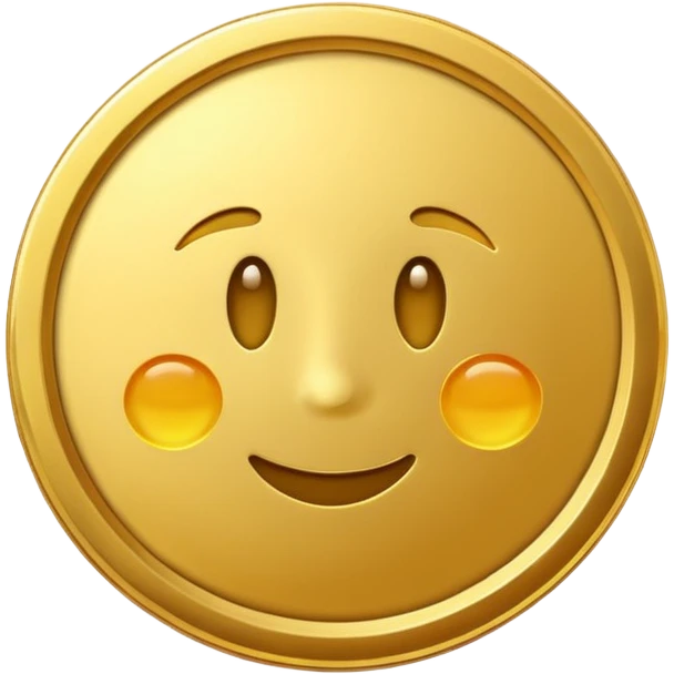 The secret to success emoji that looks like digital currency emoji