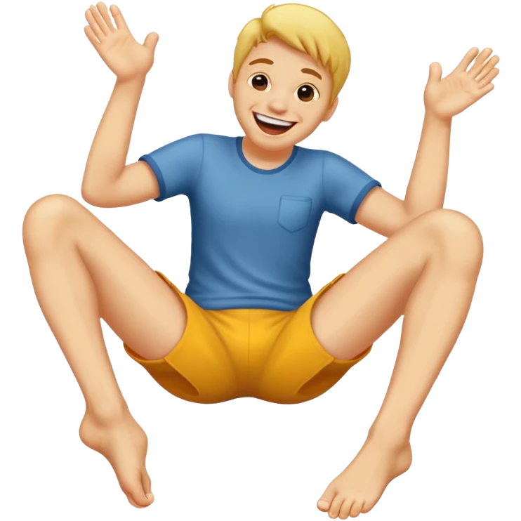 Toe tickling emoji