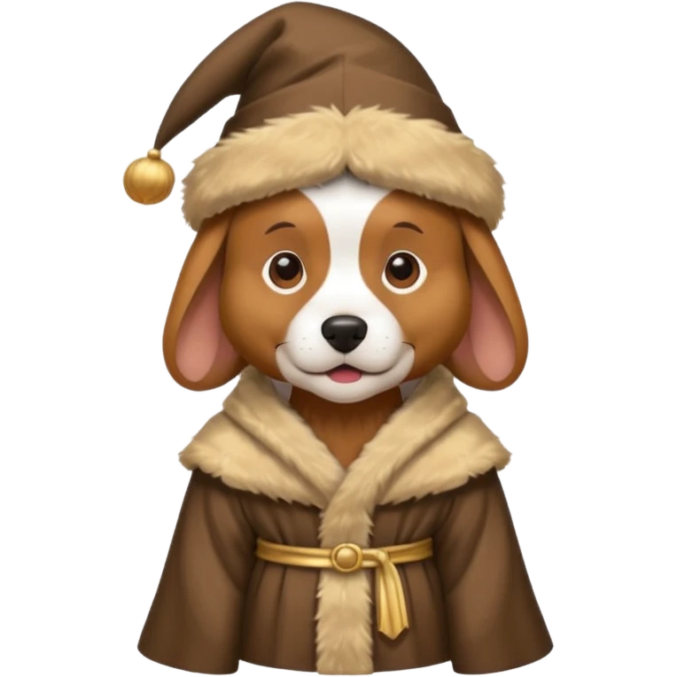 Dog wizard emoji