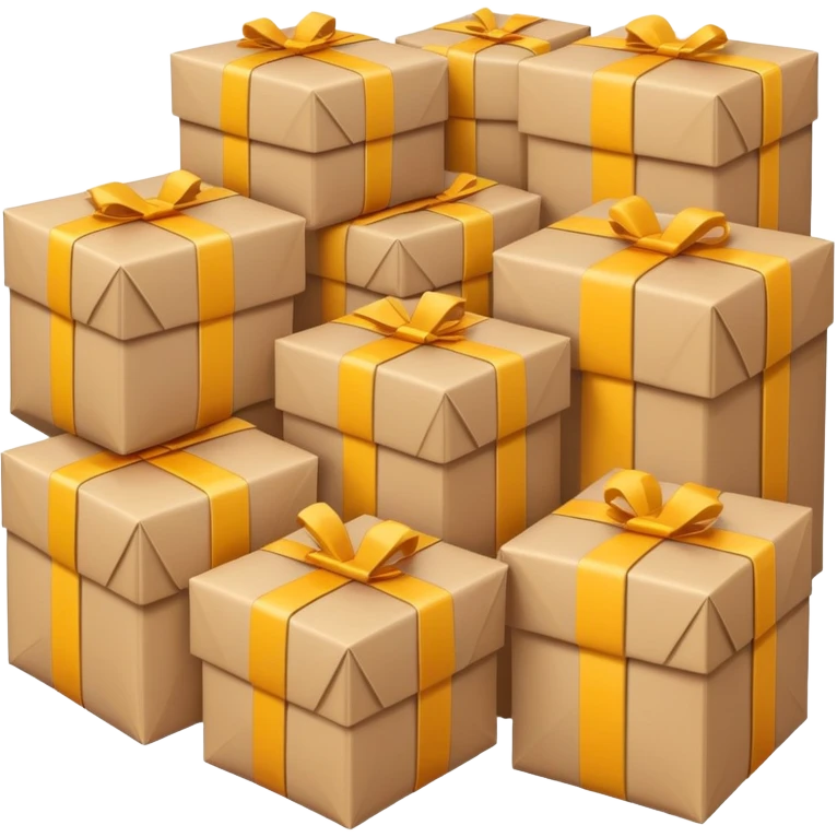 many packages emoji
