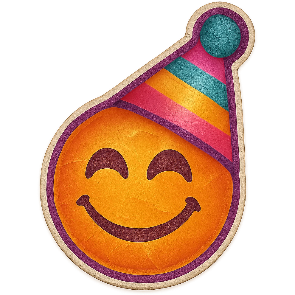 party hat emoji