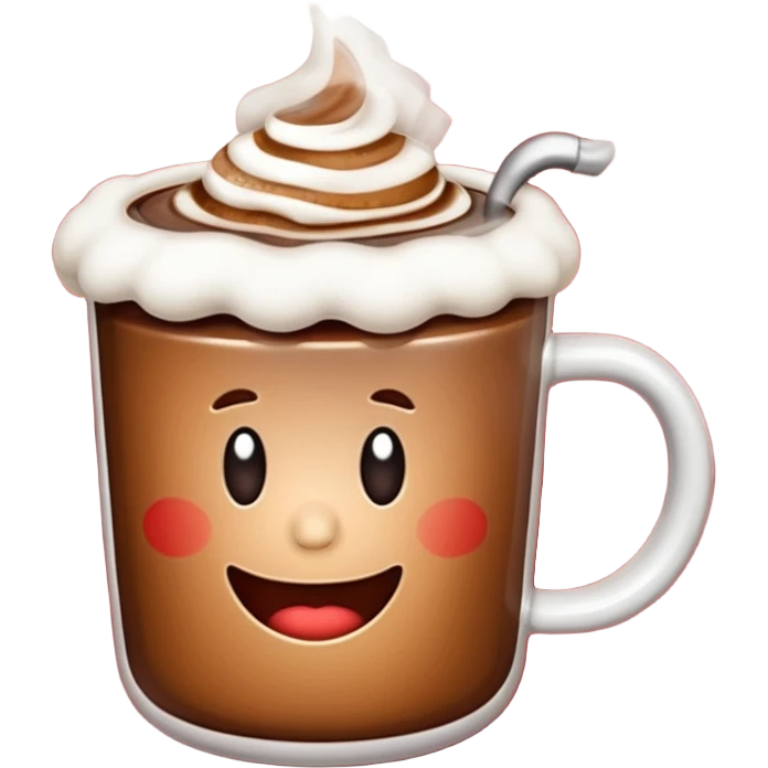 christmas coffee emoji