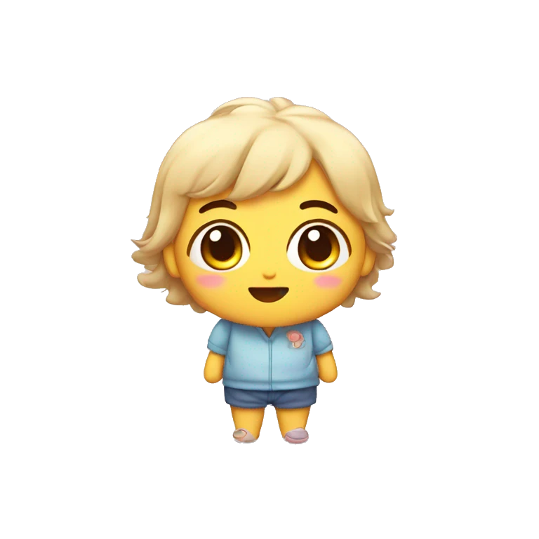 Cute kawaii emoji