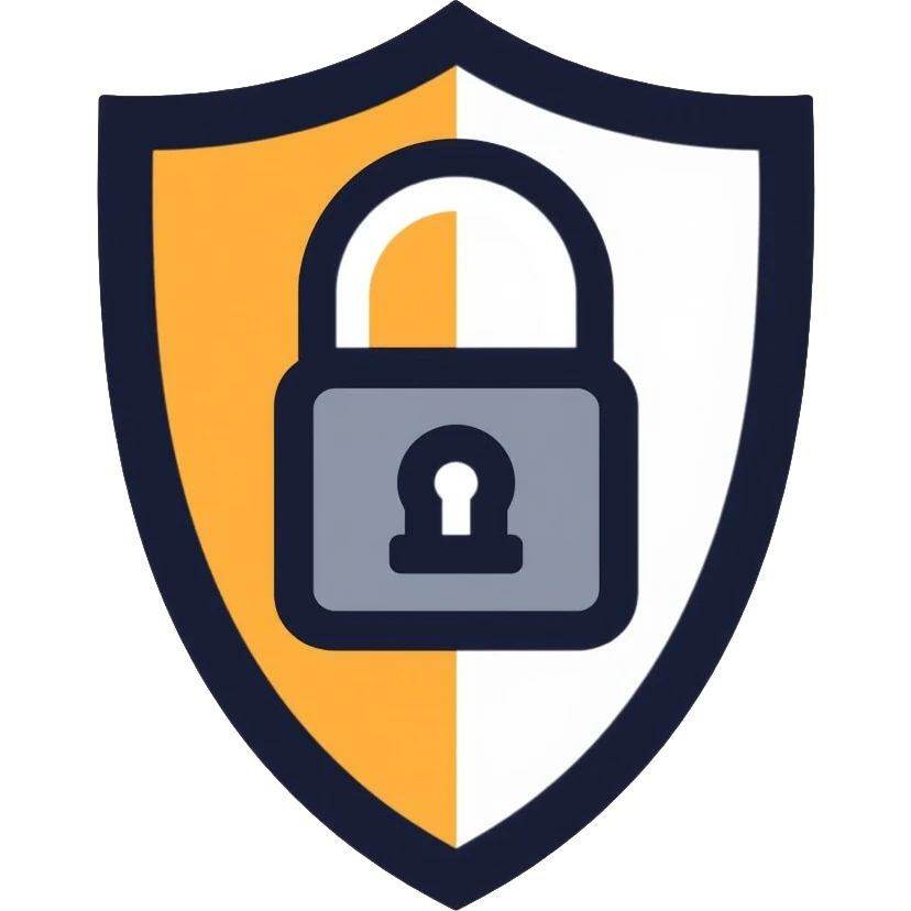 SecureNet VPN logo with shield, lock, and network tunnel icon emoji