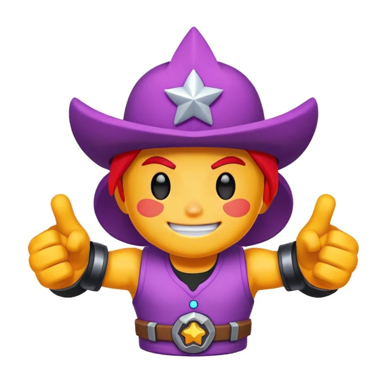 Braw star  emoji