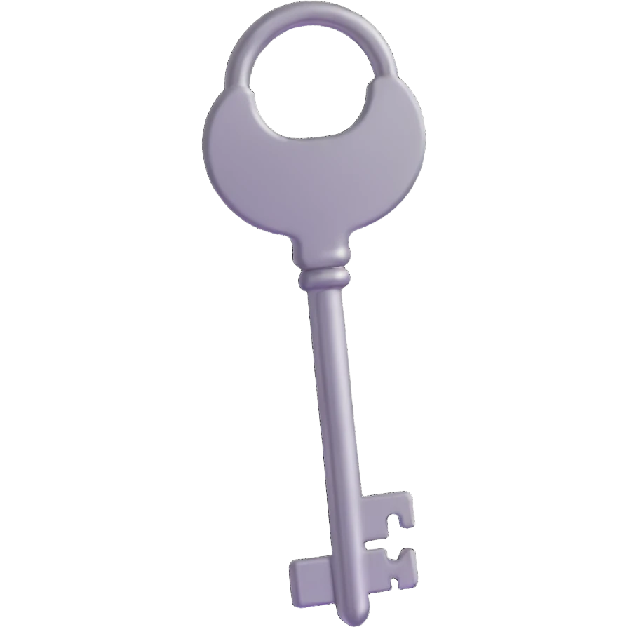 key for donation case emoji
