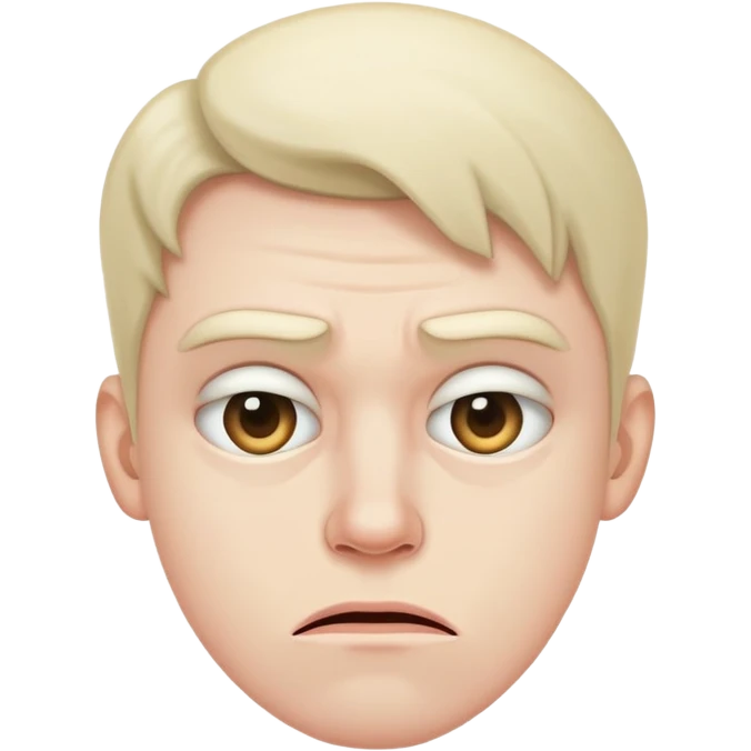 Disgusted emoji