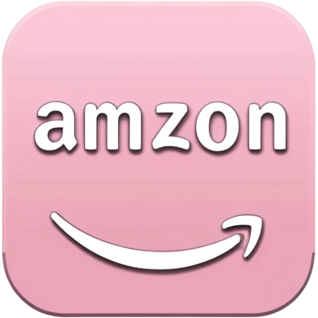 amazon prime video aesthetic logo in pastel pink emoji