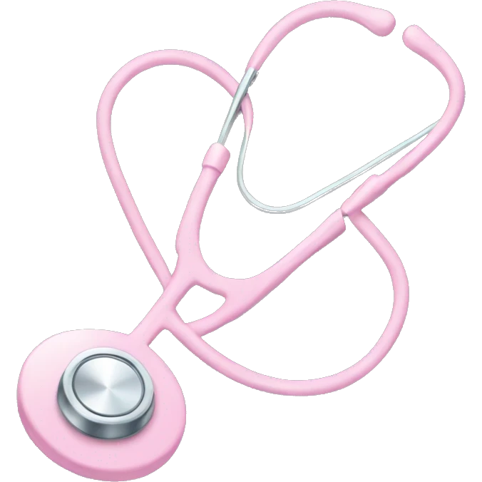 baby pink stethoscope emoji