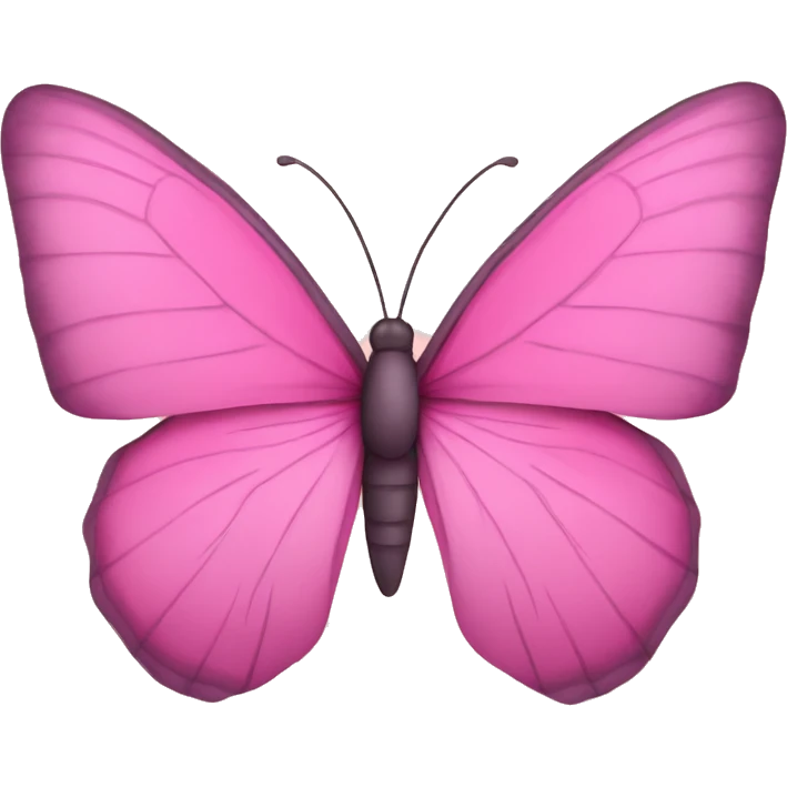 borboleta rosa emoji