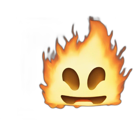 laptop burning emoji