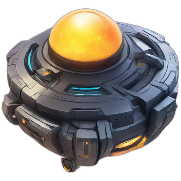 futuristic Supernova Launcher emoji