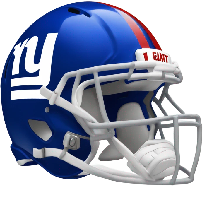New York Giants helmet emoji