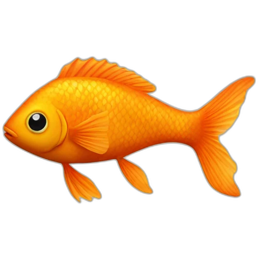 Orange-fish-with-legs-and-boots emoji