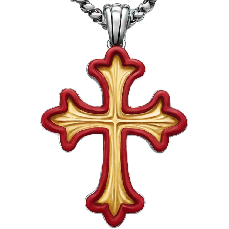 chrome hearts cross emoji