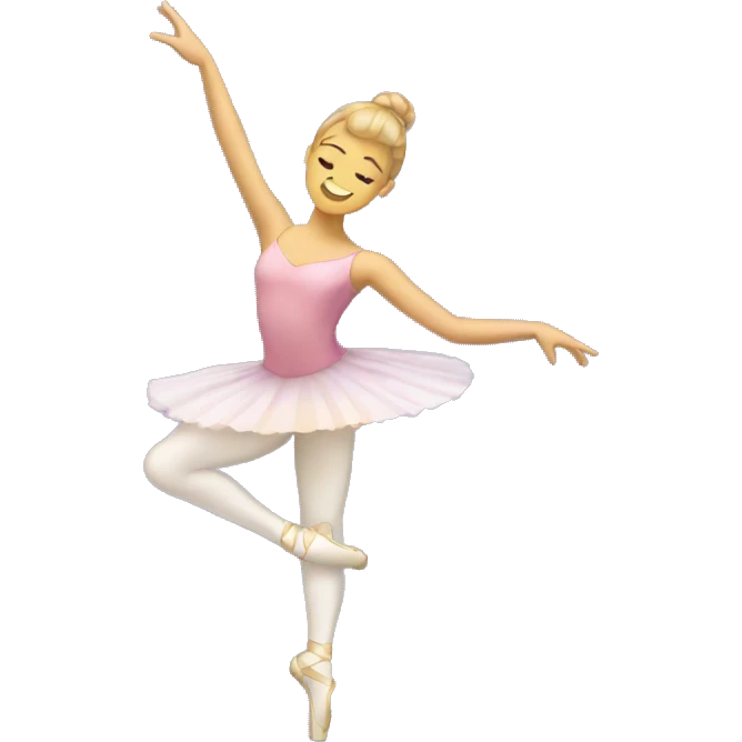 ballet dancer dancing emoji