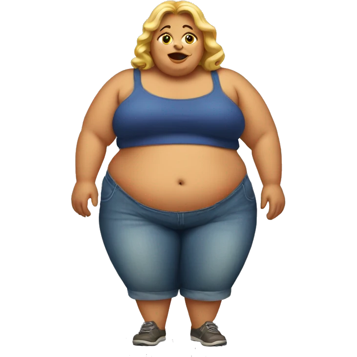 Fat lady emoji
