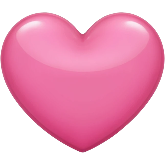 Cœur rose  emoji