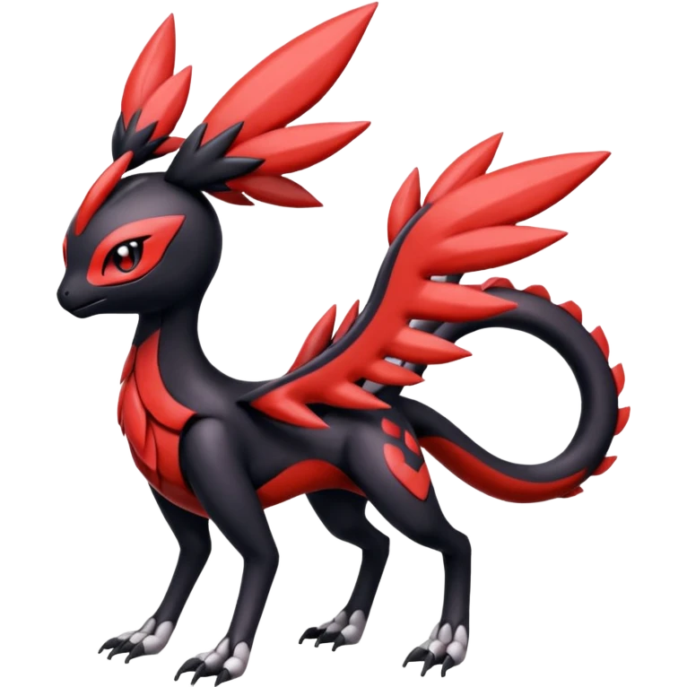 Meloetta-Nargacuga-Yveltal-Pokémon-Fakémon-fusion-hybrid-creature emoji