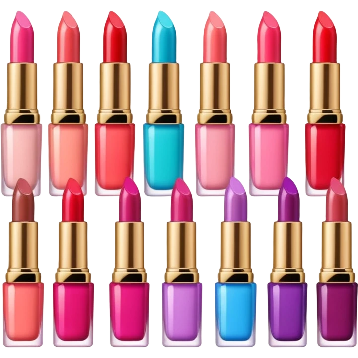 maquillaje glosses emoji