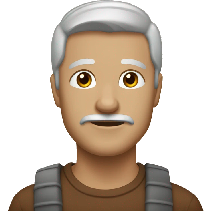 Коричневый пудель  emoji