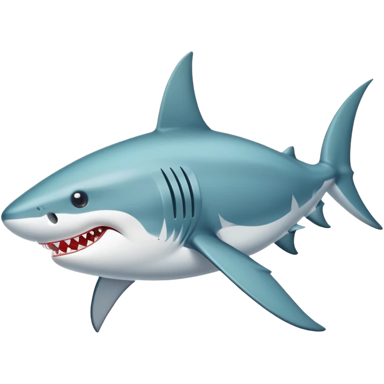 Un emoji que sea tiburon con zapatos emoji