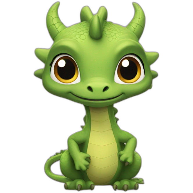 dragon cute movie emoji