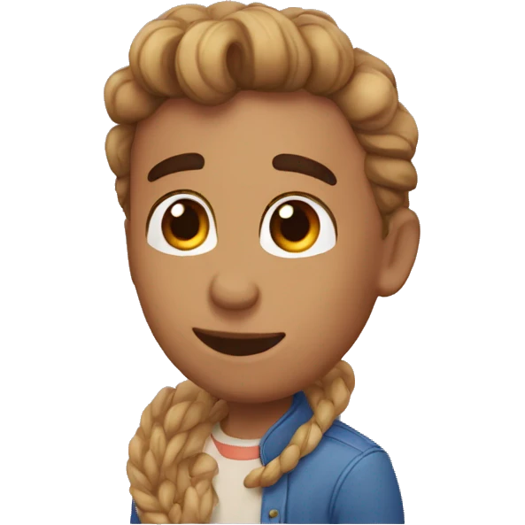 Se declarando para namorar emoji