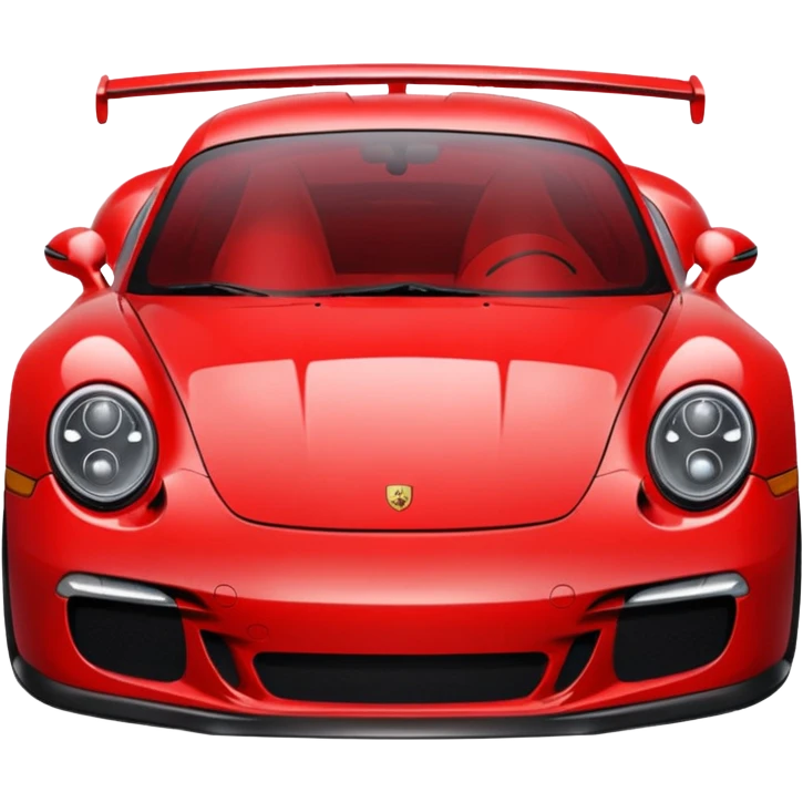 Porsche gt red emoji