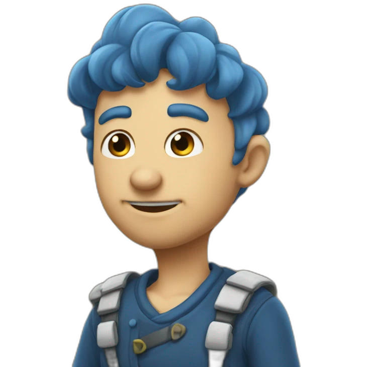 Schtroumpf emoji
