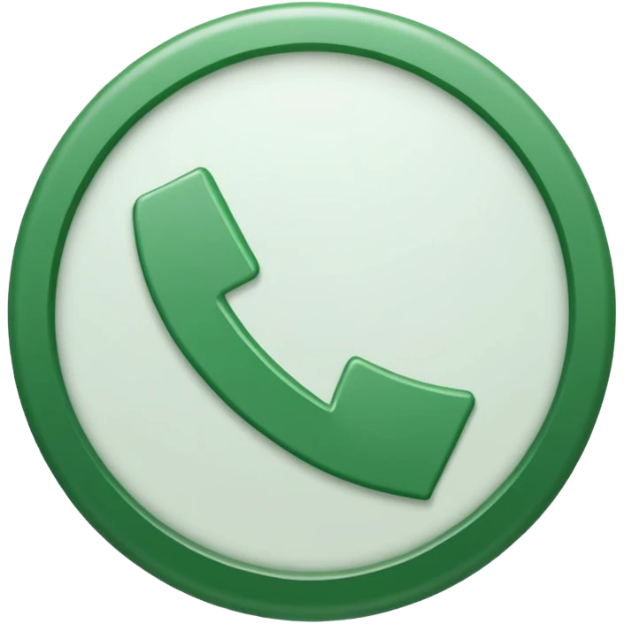 Make a plain green circle with a tic good sign emoji