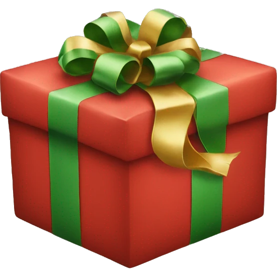 Christmas present  emoji