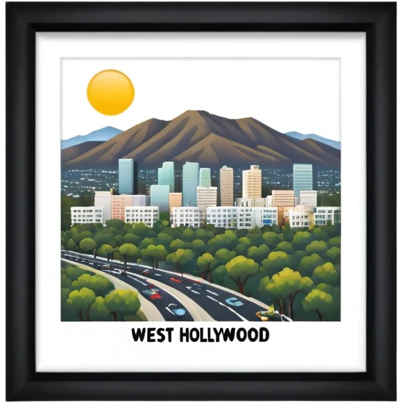 West Hollywood emoji