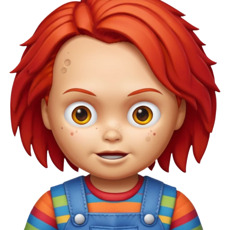 Un emojin de chuky emoji