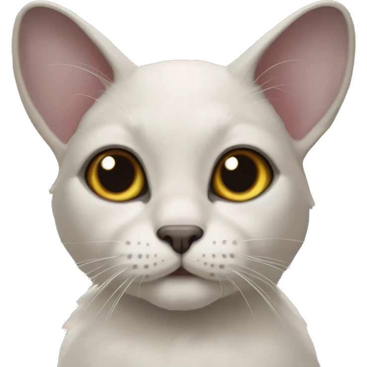 The lop-eared cat emoji
