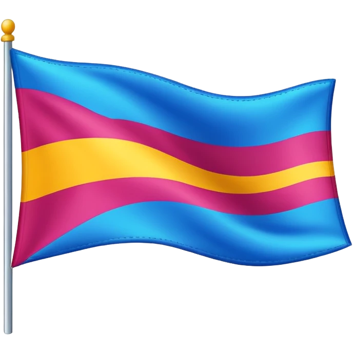 A horizontal flag w emoji