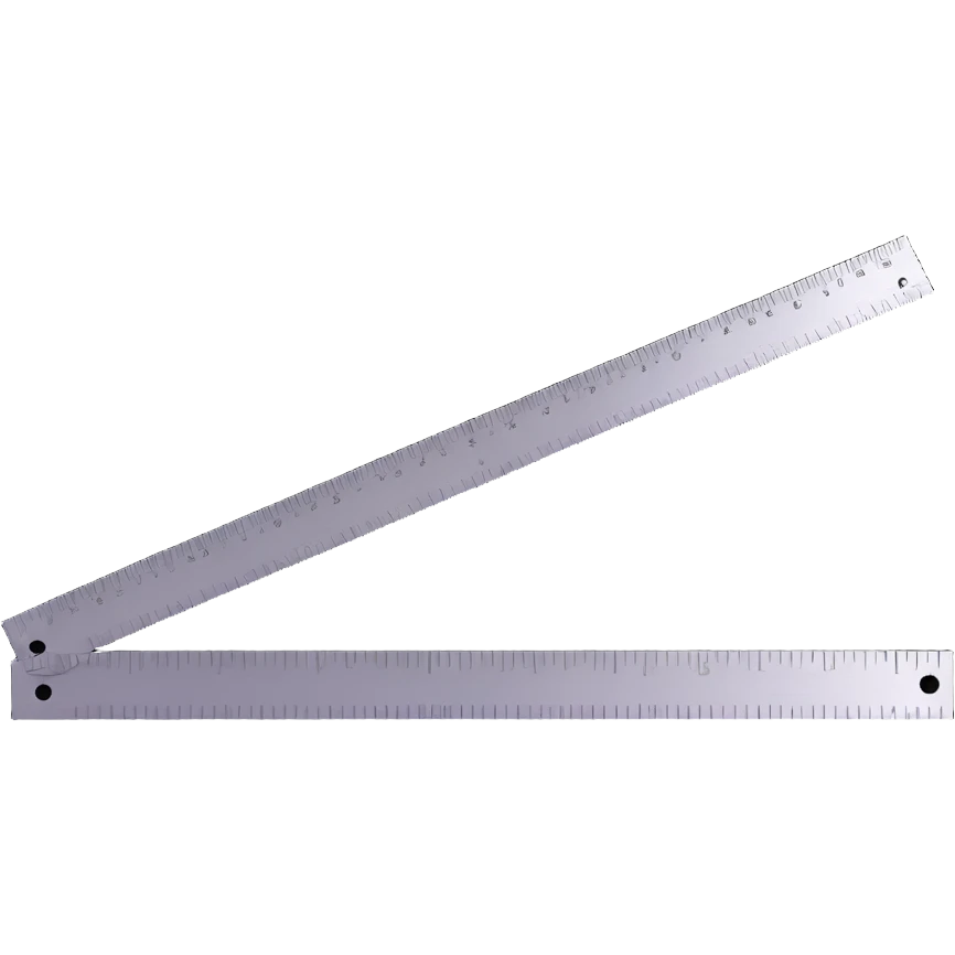 metallic inch ruler emoji